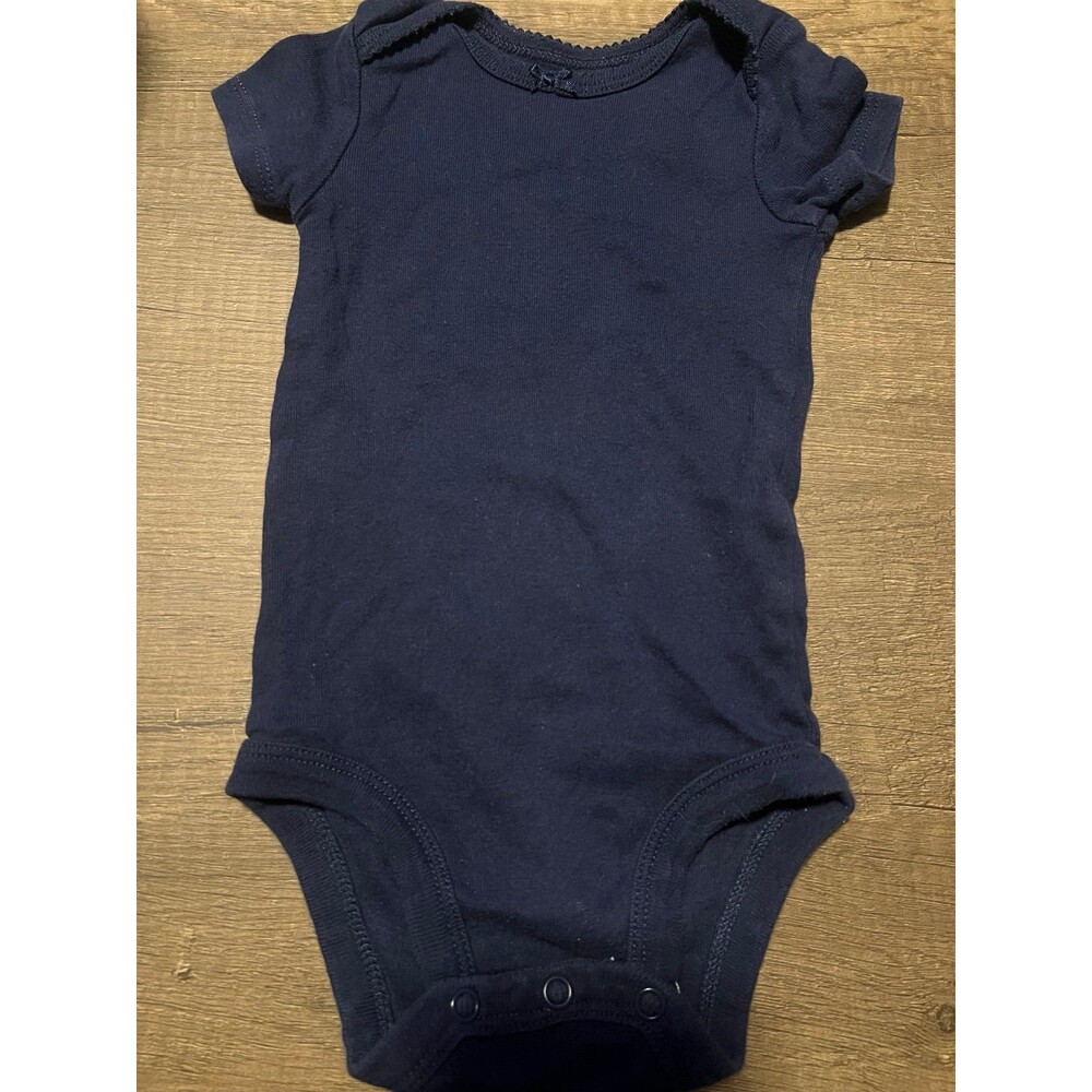 Carters Baby Girl Blue Onesie